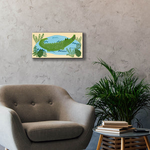 'Lil Wild Ones Collection D' by Regina Moore, Canvas Wall Art,24 x 12