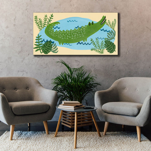 Image of 'Lil Wild Ones Collection D' by Regina Moore, Canvas Wall Art,60x30