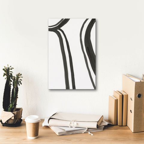 Image of 'Ink Lines II' by Regina Moore, Canvas Wall Art,12 x 18