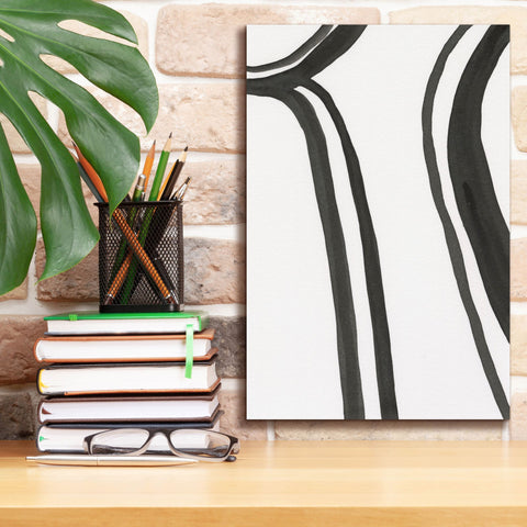 Image of 'Ink Lines II' by Regina Moore, Canvas Wall Art,12 x 18