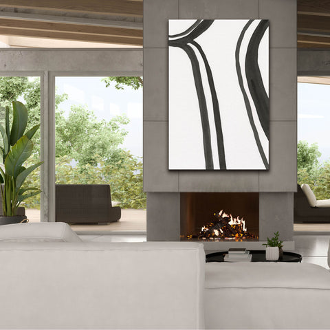 Image of 'Ink Lines II' by Regina Moore, Canvas Wall Art,40x60