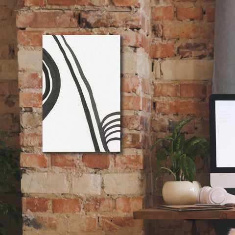 Image of 'Ink Lines IV' by Regina Moore, Canvas Wall Art,12 x 18
