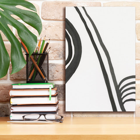 Image of 'Ink Lines IV' by Regina Moore, Canvas Wall Art,12 x 18