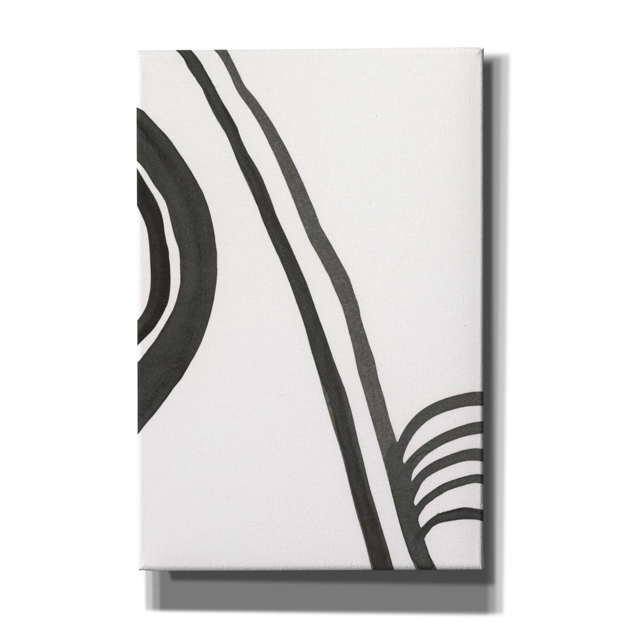 'Ink Lines IV' by Regina Moore, Canvas Wall Art