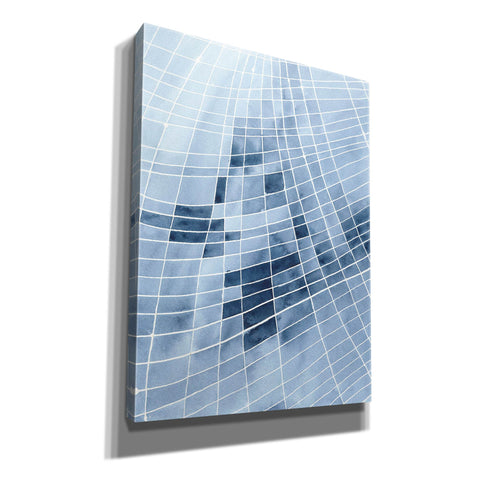 Image of 'Blue Grid II' by Regina Moore, Canvas Wall Art