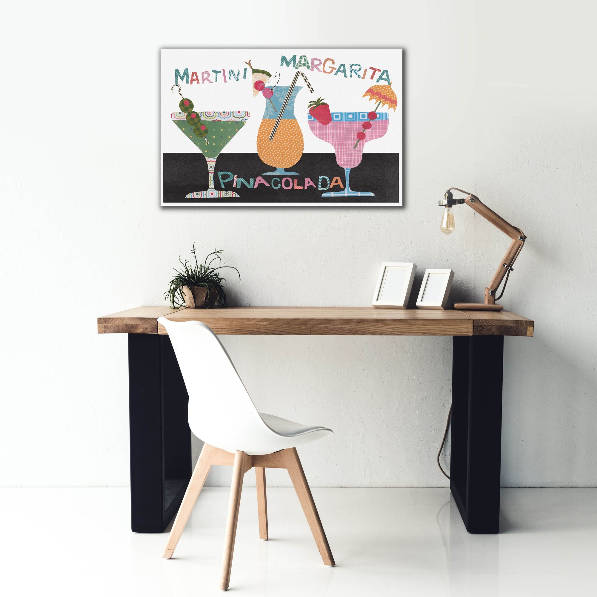 'Mix Me A Drink Collection A' by Regina Moore, Canvas Wall Art,40x26