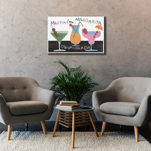 'Mix Me A Drink Collection A' by Regina Moore, Canvas Wall Art,40x26
