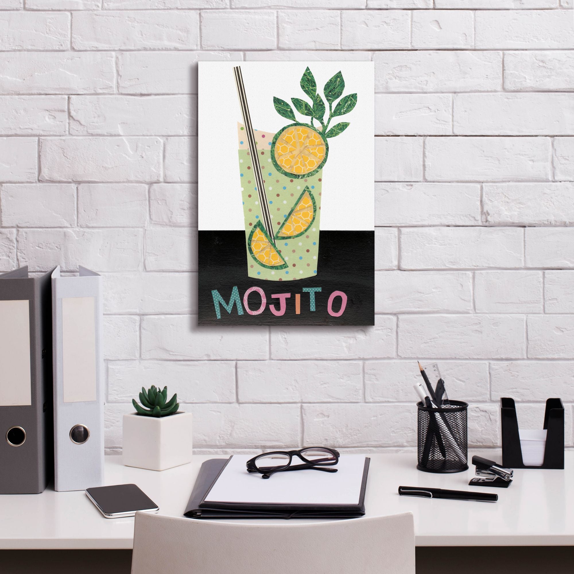 'Mix Me A Drink Collection B' by Regina Moore, Canvas Wall Art,12 x 18