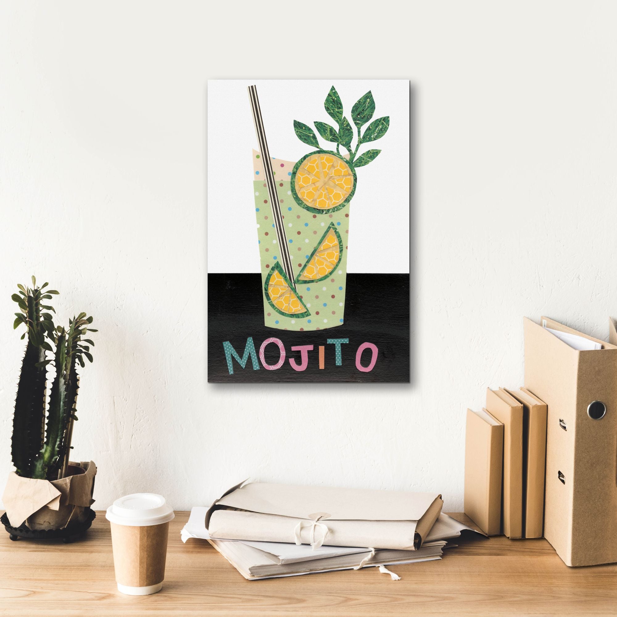 'Mix Me A Drink Collection B' by Regina Moore, Canvas Wall Art,12 x 18