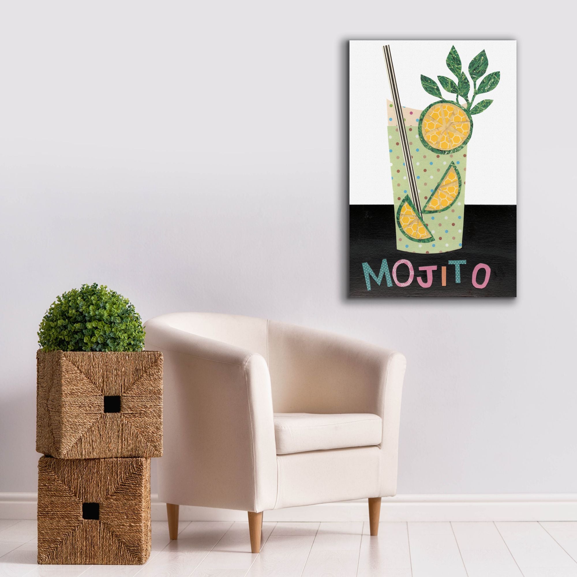 'Mix Me A Drink Collection B' by Regina Moore, Canvas Wall Art,26x40