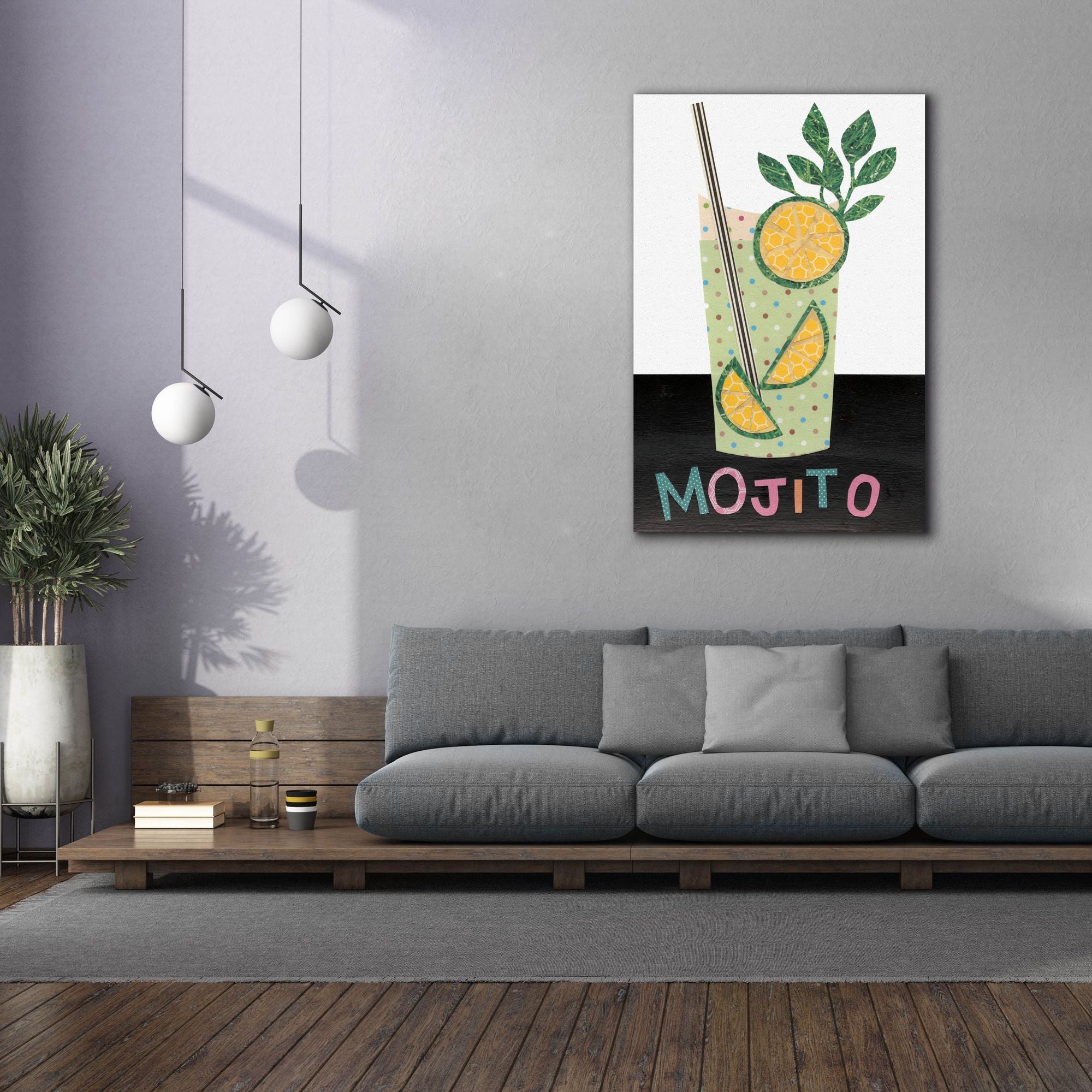 'Mix Me A Drink Collection B' by Regina Moore, Canvas Wall Art,40x60