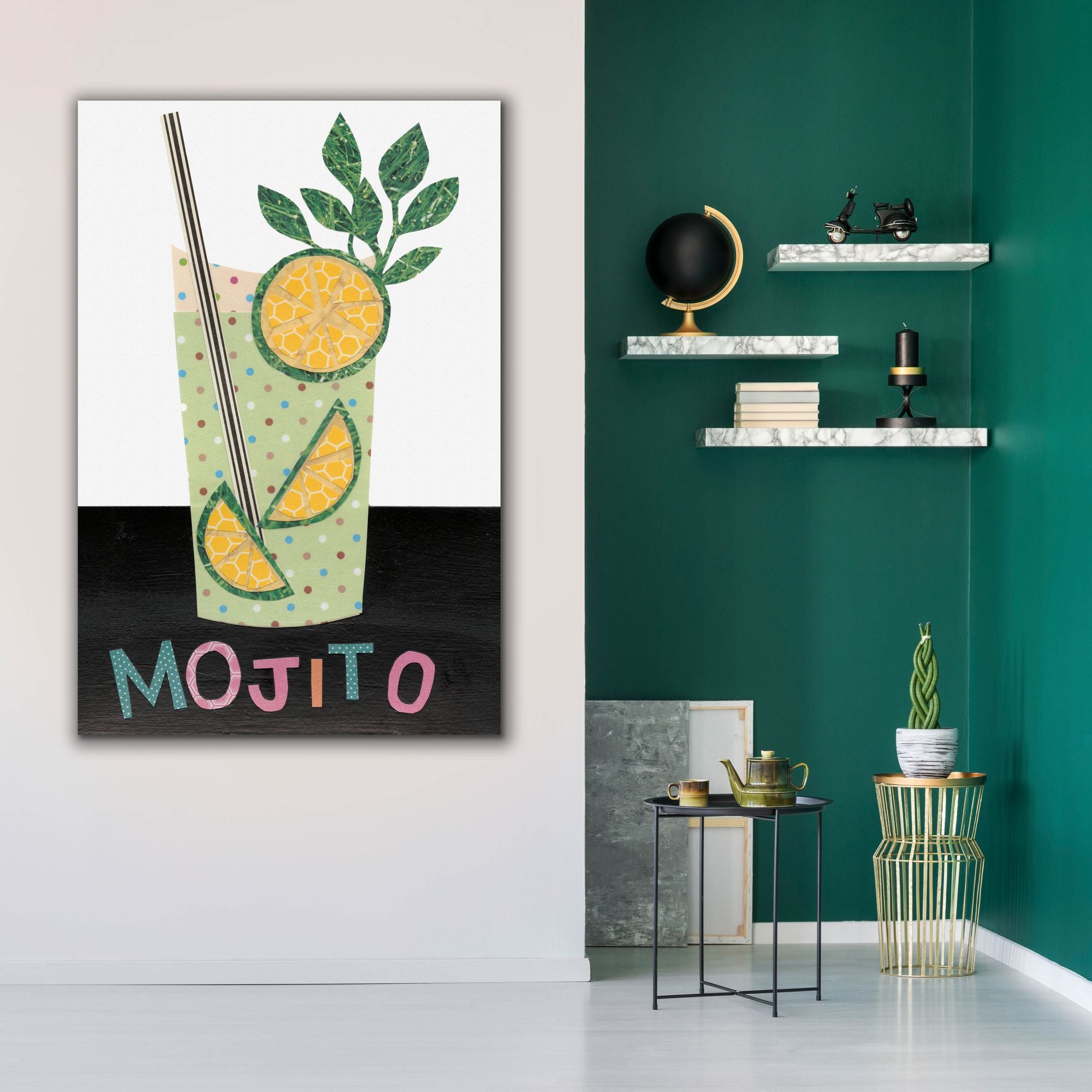 'Mix Me A Drink Collection B' by Regina Moore, Canvas Wall Art,40x60