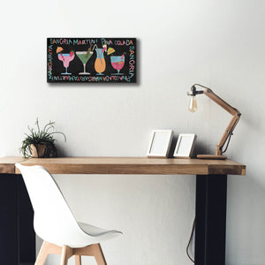 'Mix Me A Drink Collection D' by Regina Moore, Canvas Wall Art,24 x 12