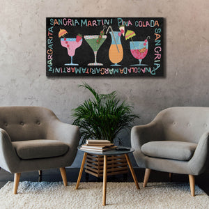 'Mix Me A Drink Collection D' by Regina Moore, Canvas Wall Art,60x30