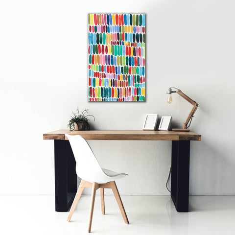 Image of 'Rainbow Marks II' by Regina Moore, Canvas Wall Art,26x40