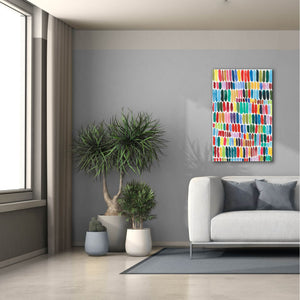 'Rainbow Marks II' by Regina Moore, Canvas Wall Art,26x40