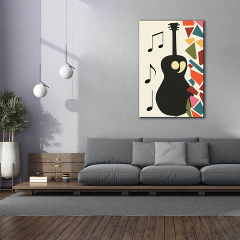 Image of 'Cut Paper Instruments Collection B' by Regina Moore, Canvas Wall Art,40x60