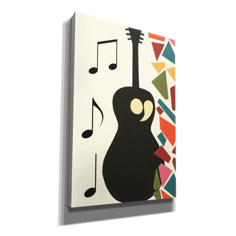 Image of 'Cut Paper Instruments Collection B' by Regina Moore, Canvas Wall Art