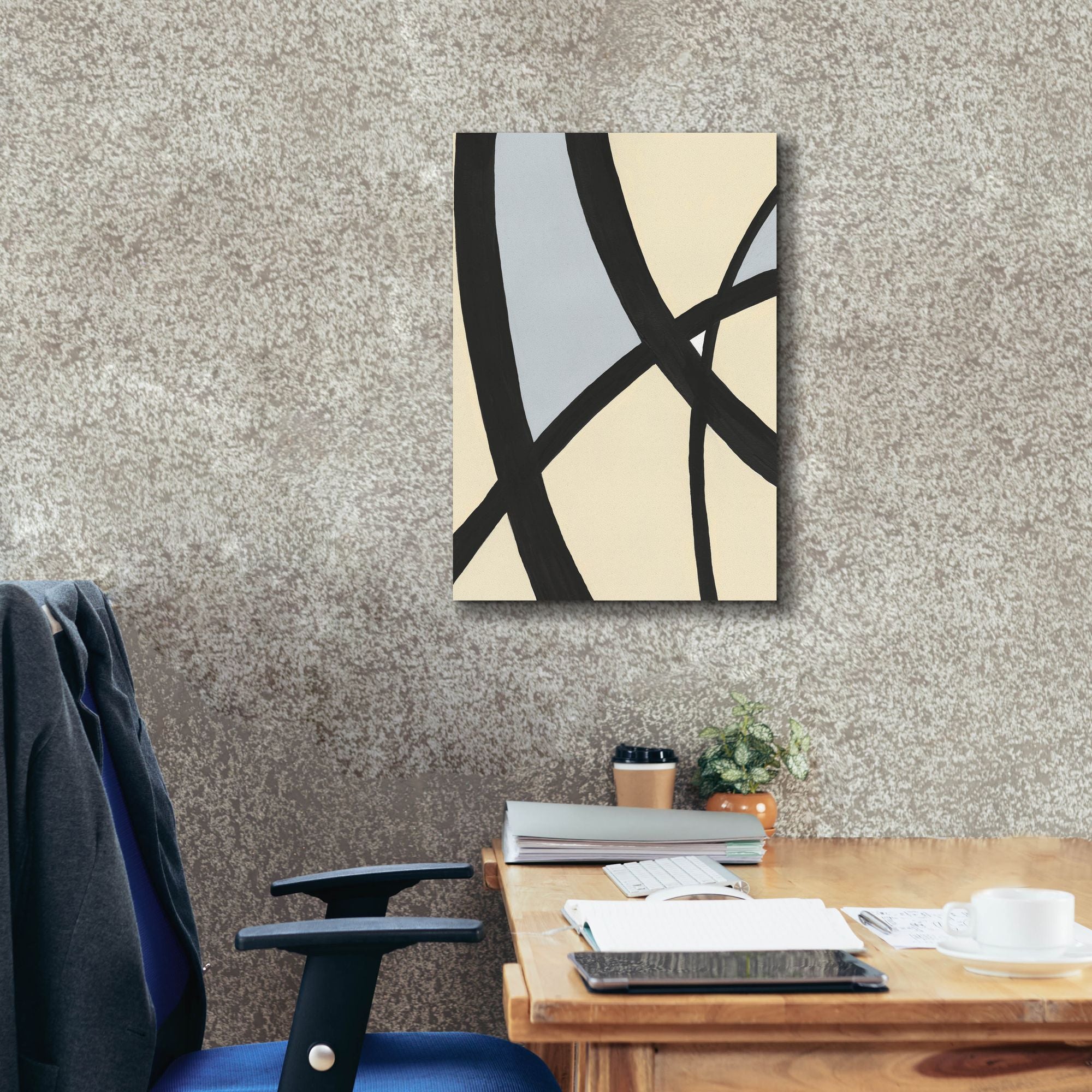 'Serene Labyrinth I' by Regina Moore, Canvas Wall Art,18 x 26