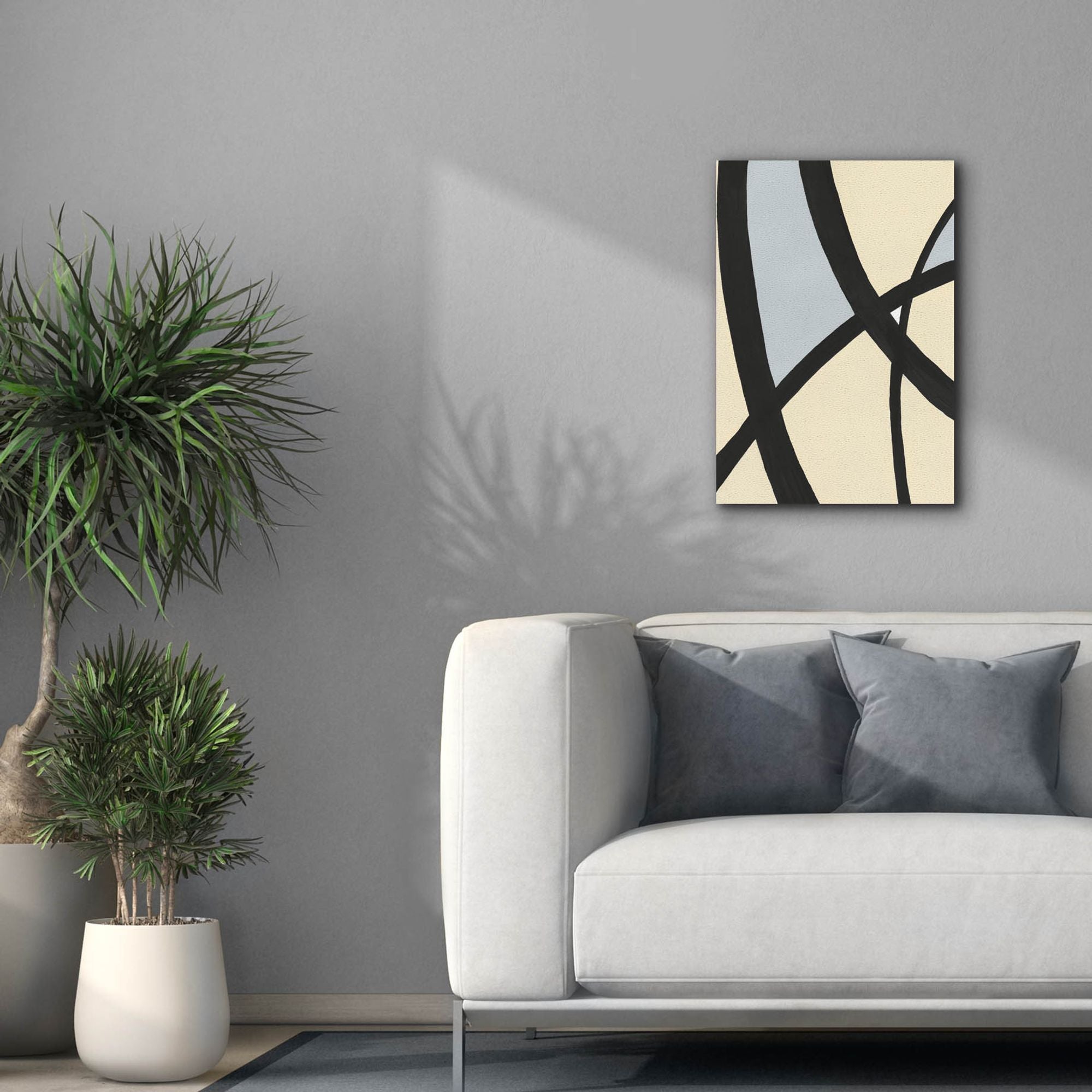 'Serene Labyrinth I' by Regina Moore, Canvas Wall Art,18 x 26