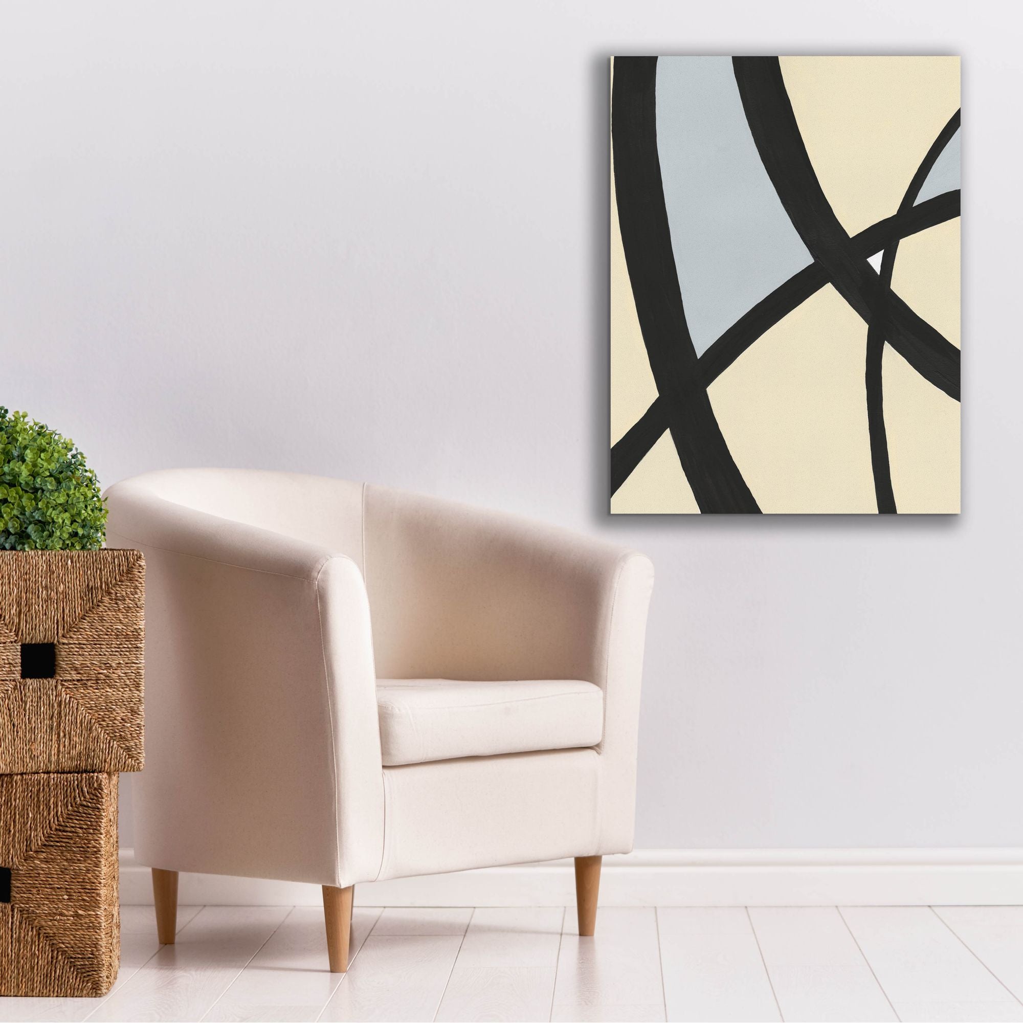 'Serene Labyrinth I' by Regina Moore, Canvas Wall Art,26 x 34
