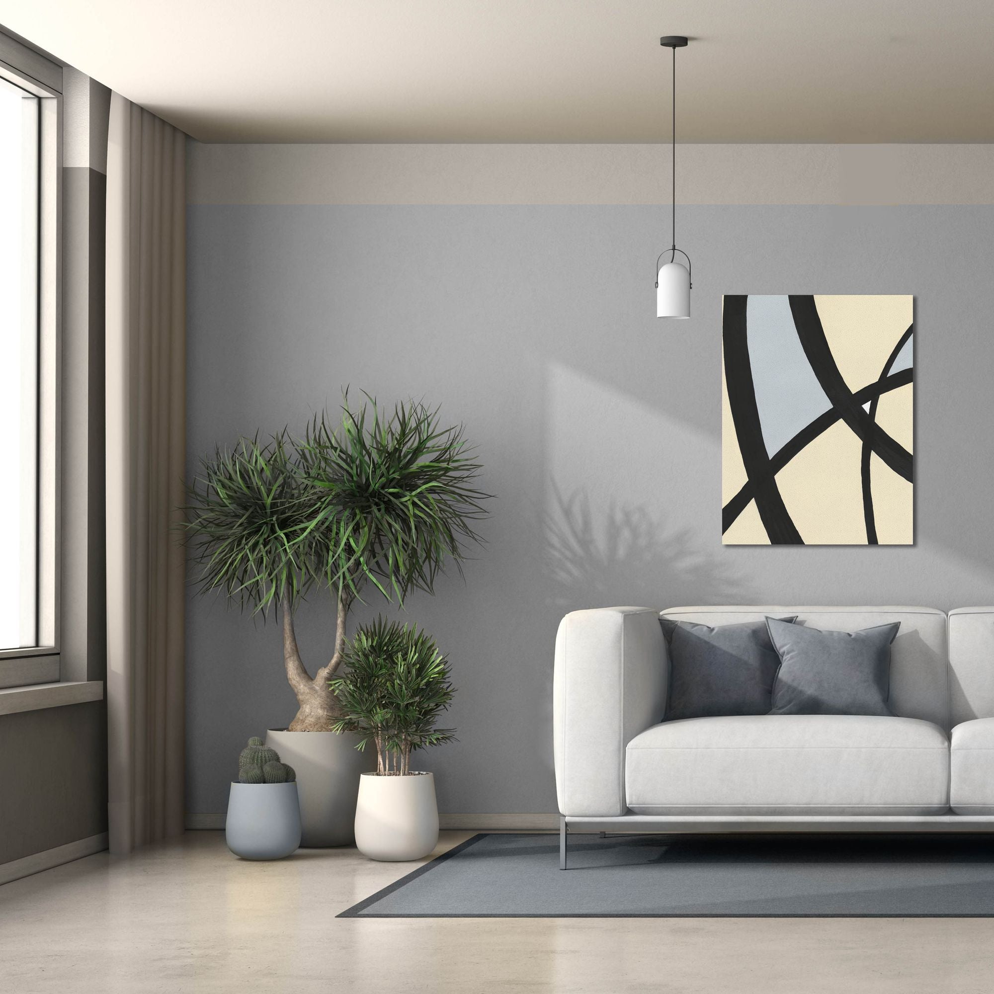 'Serene Labyrinth I' by Regina Moore, Canvas Wall Art,26 x 34