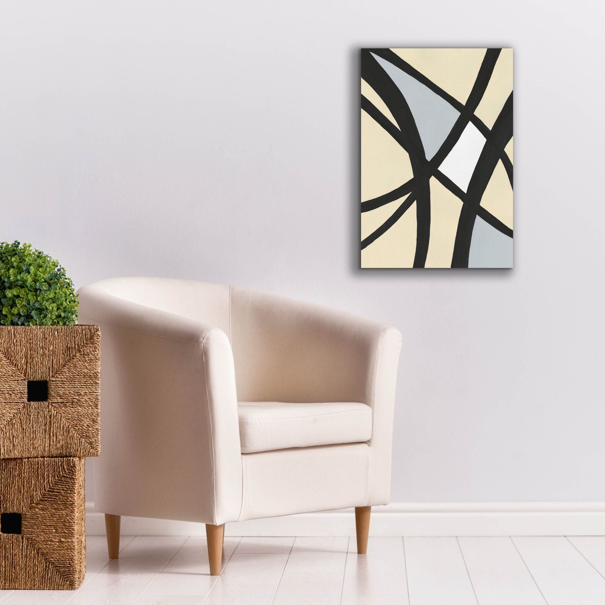 'Serene Labyrinth II' by Regina Moore, Canvas Wall Art,18 x 26