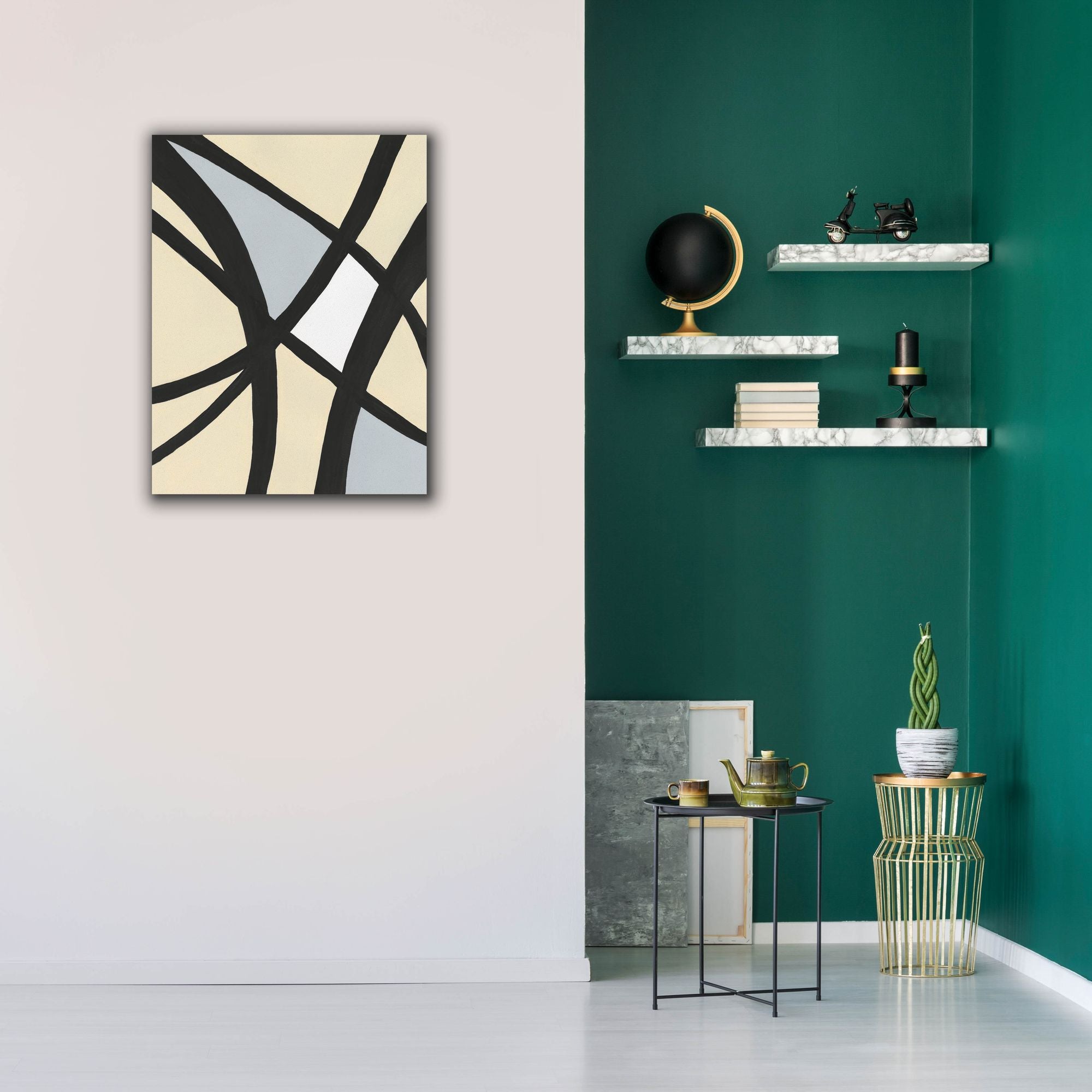 'Serene Labyrinth II' by Regina Moore, Canvas Wall Art,26 x 34