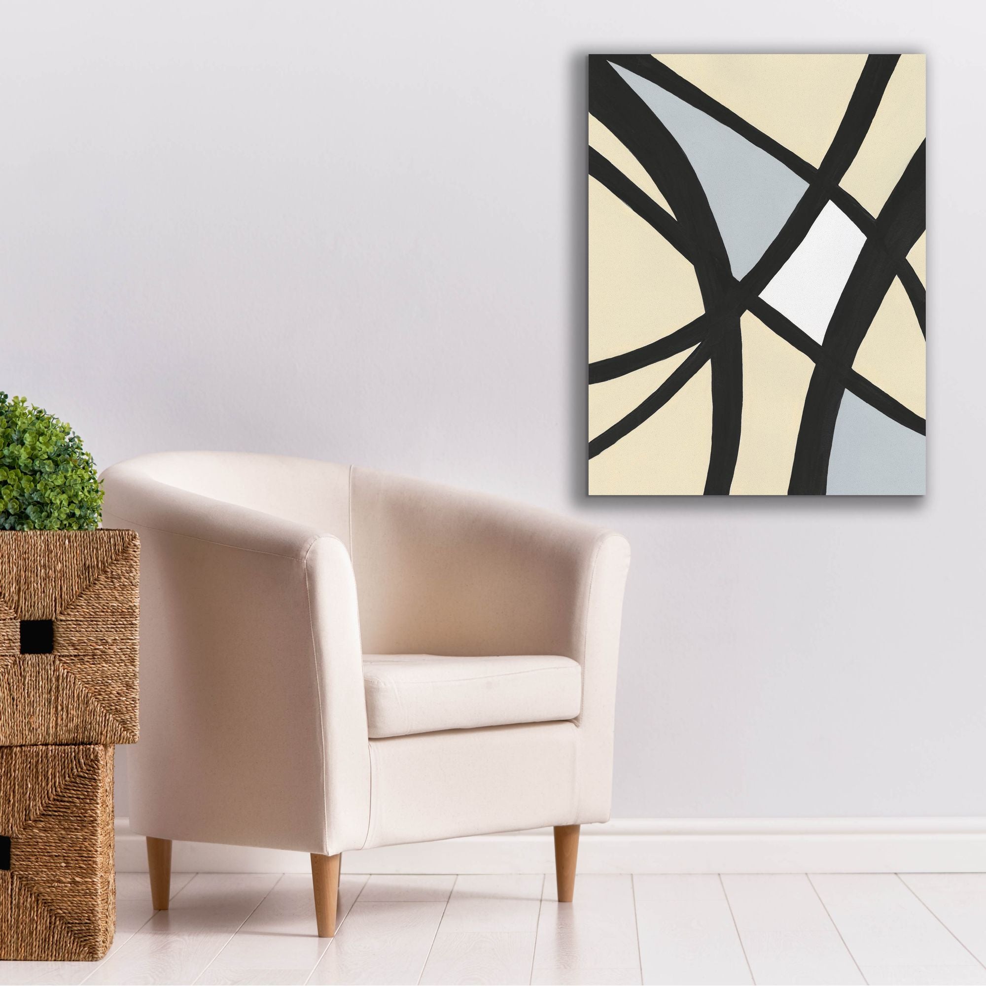 'Serene Labyrinth II' by Regina Moore, Canvas Wall Art,26 x 34