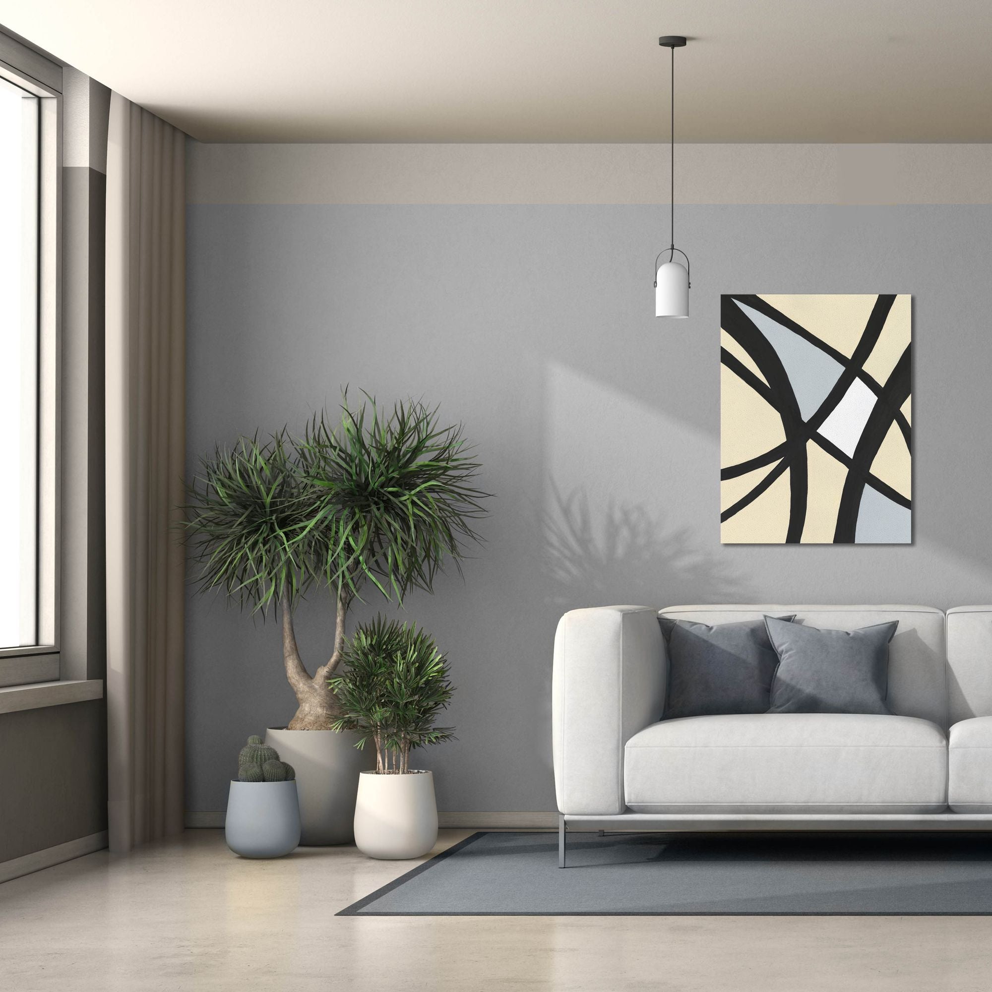 'Serene Labyrinth II' by Regina Moore, Canvas Wall Art,26 x 34