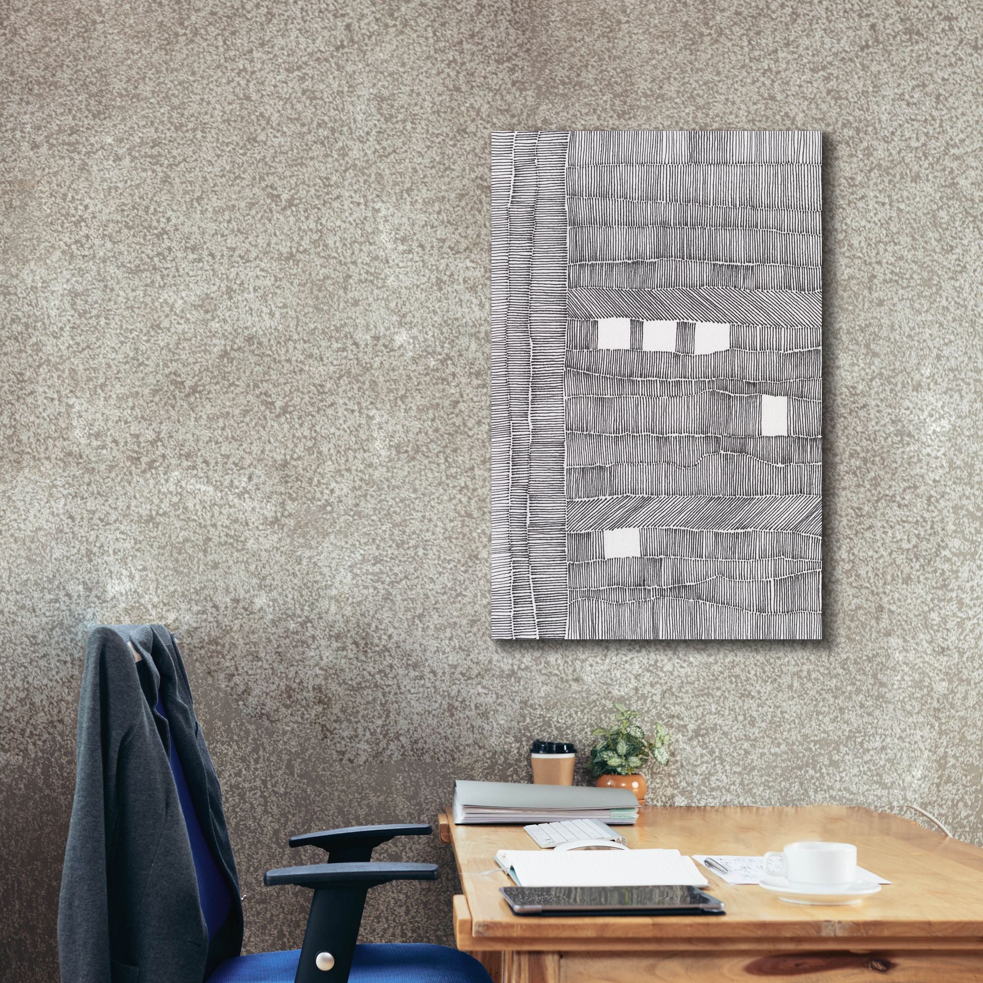 'Tedious I' by Regina Moore, Canvas Wall Art,26x40