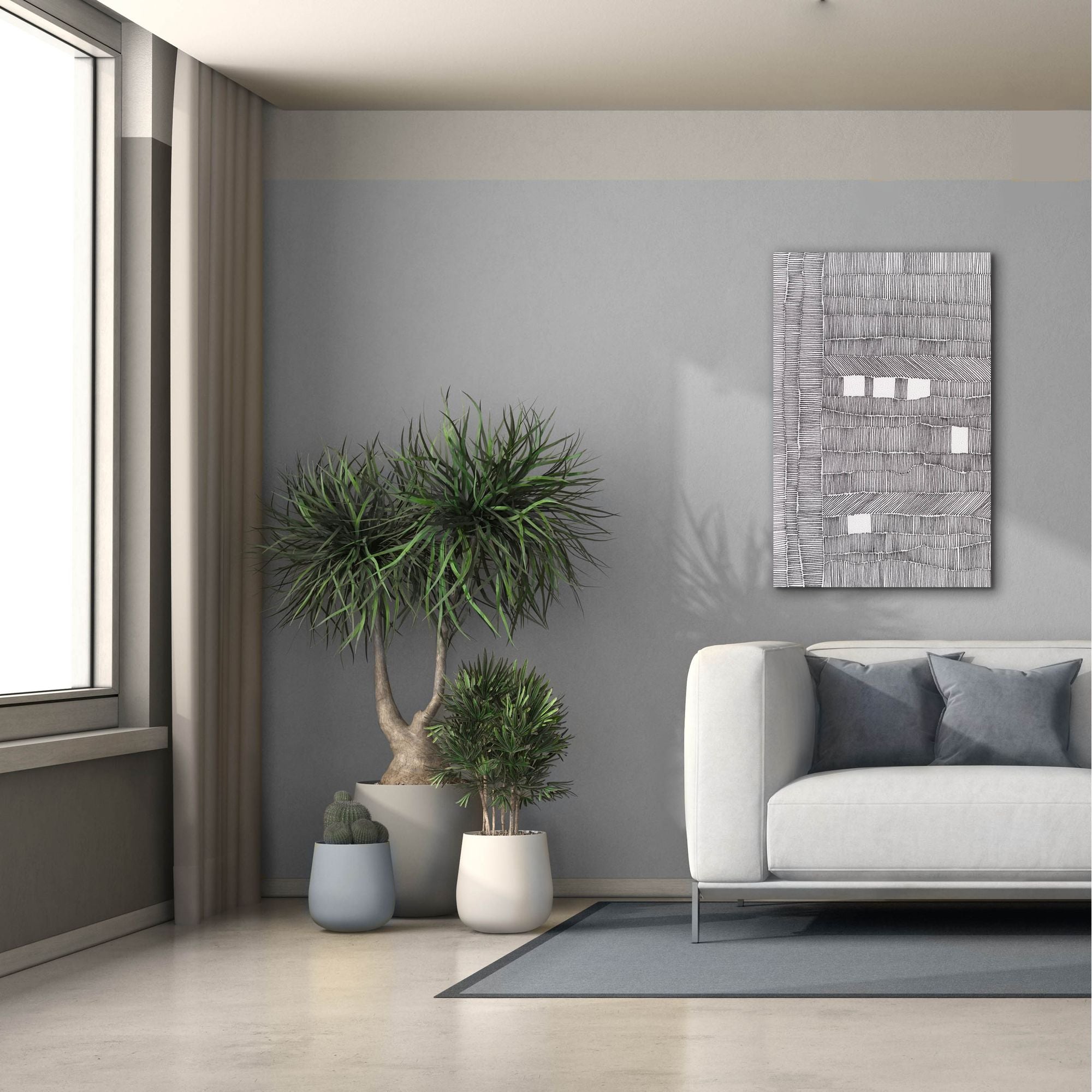 'Tedious I' by Regina Moore, Canvas Wall Art,26x40