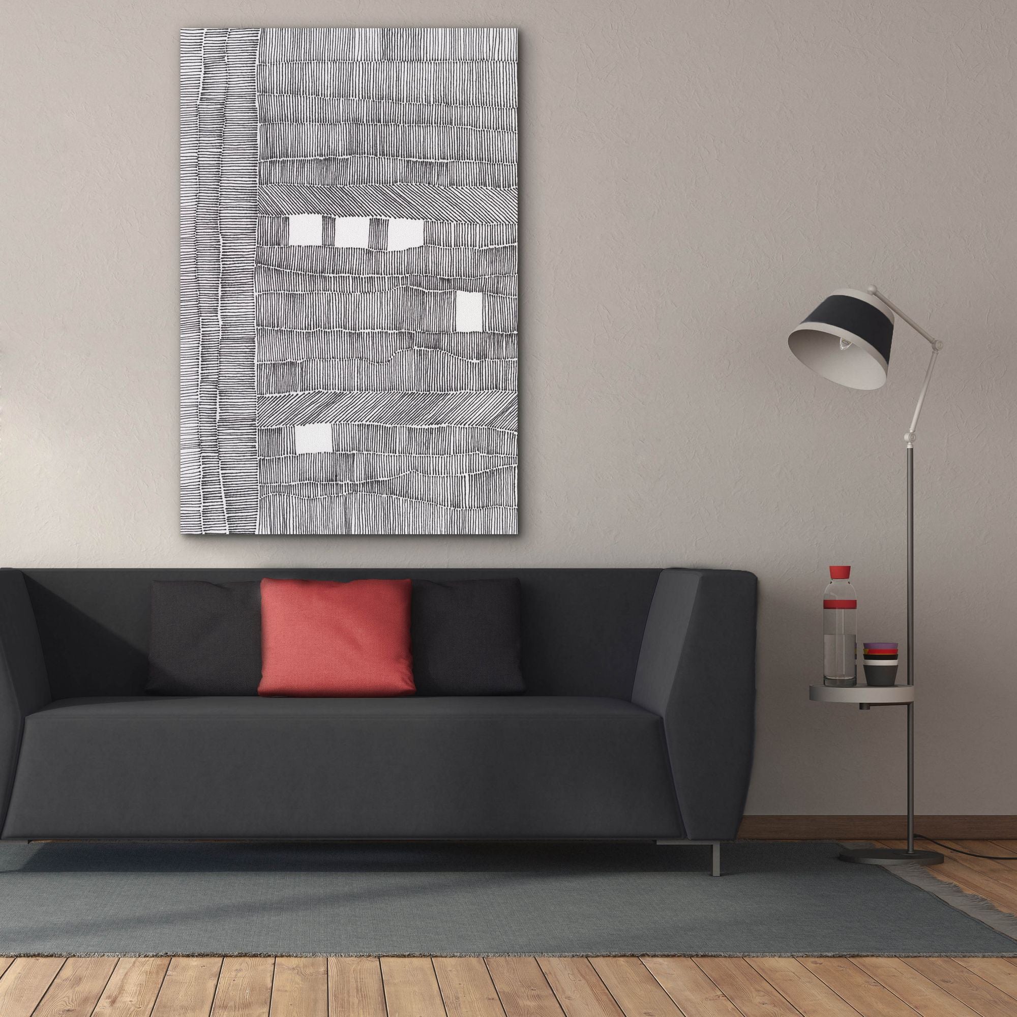 'Tedious I' by Regina Moore, Canvas Wall Art,40x60