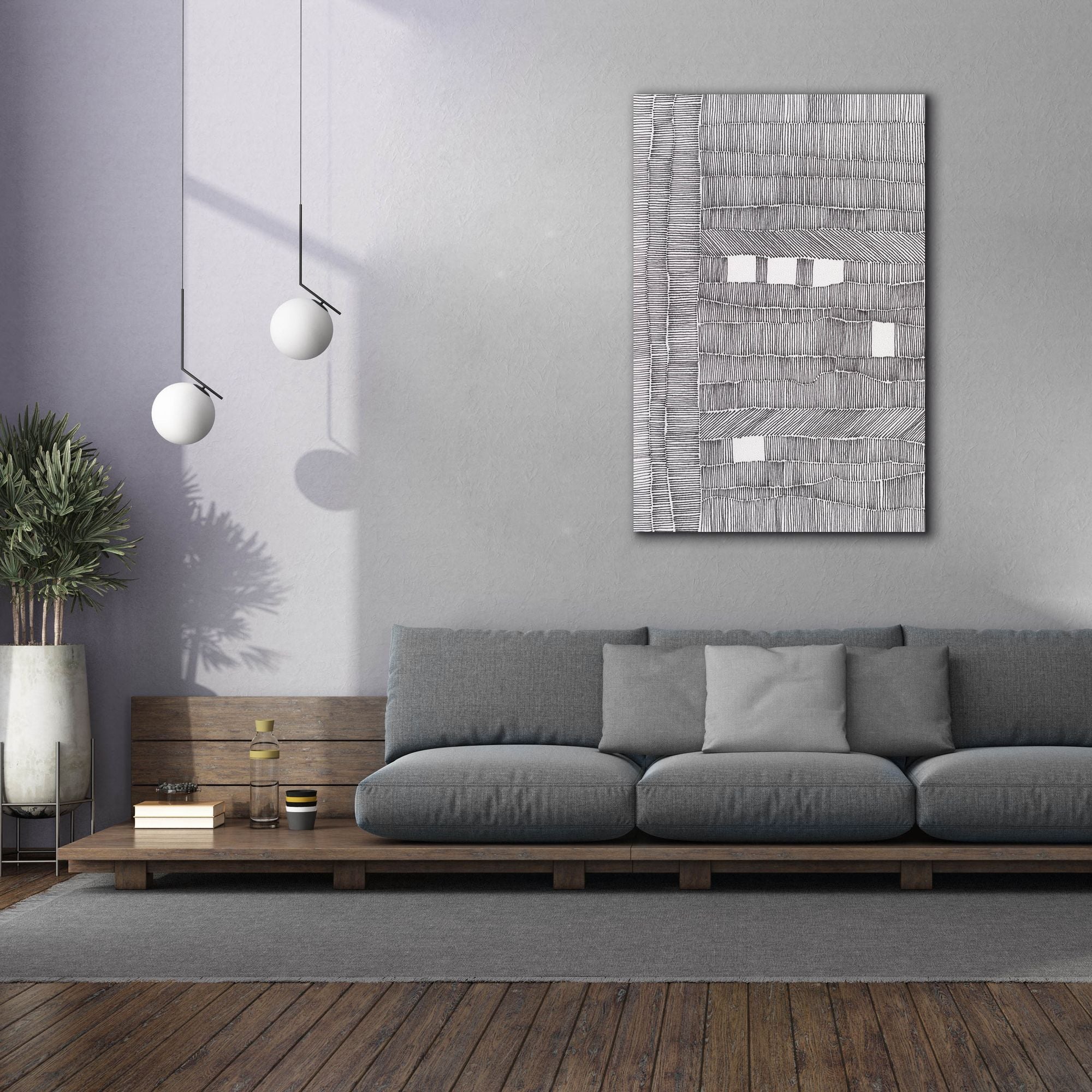 'Tedious I' by Regina Moore, Canvas Wall Art,40x60