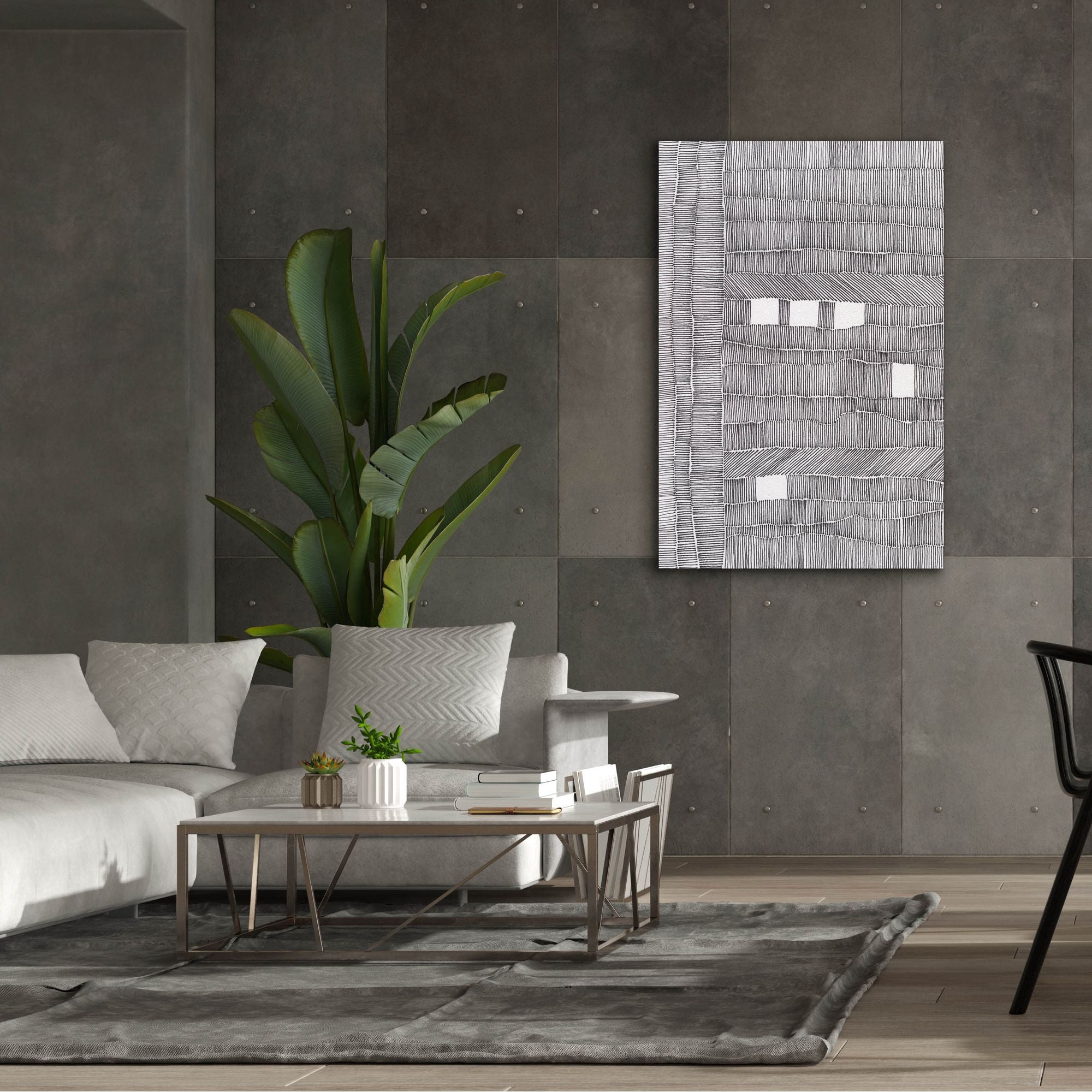 'Tedious I' by Regina Moore, Canvas Wall Art,40x60
