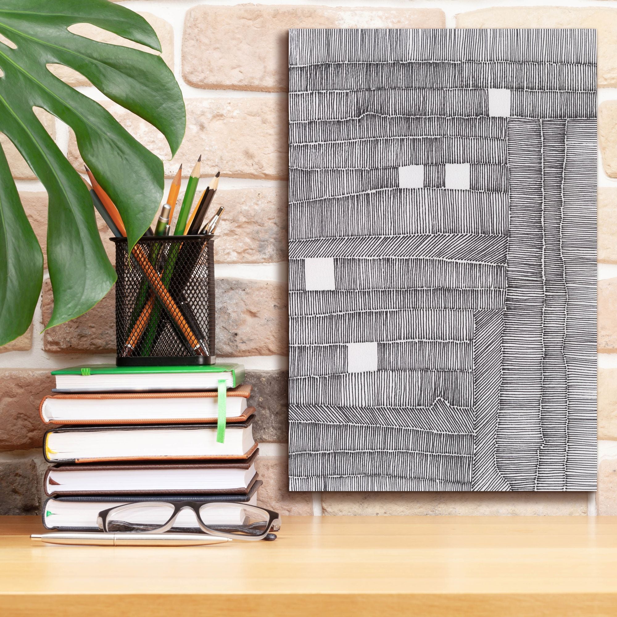 'Tedious II' by Regina Moore, Canvas Wall Art,12 x 18