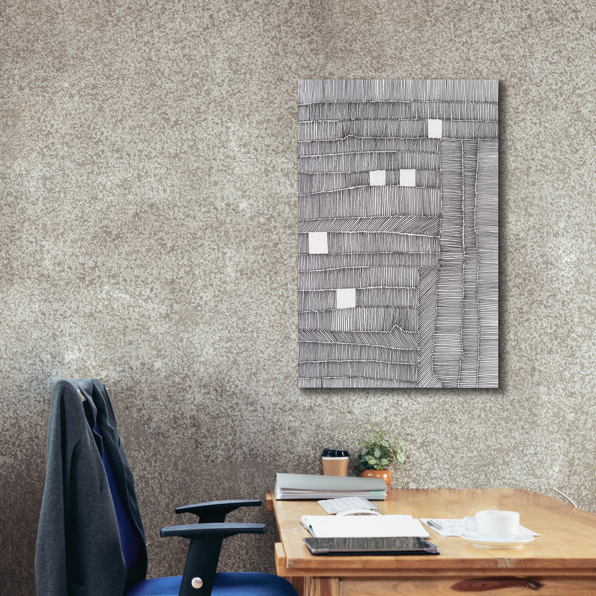 'Tedious II' by Regina Moore, Canvas Wall Art,26x40