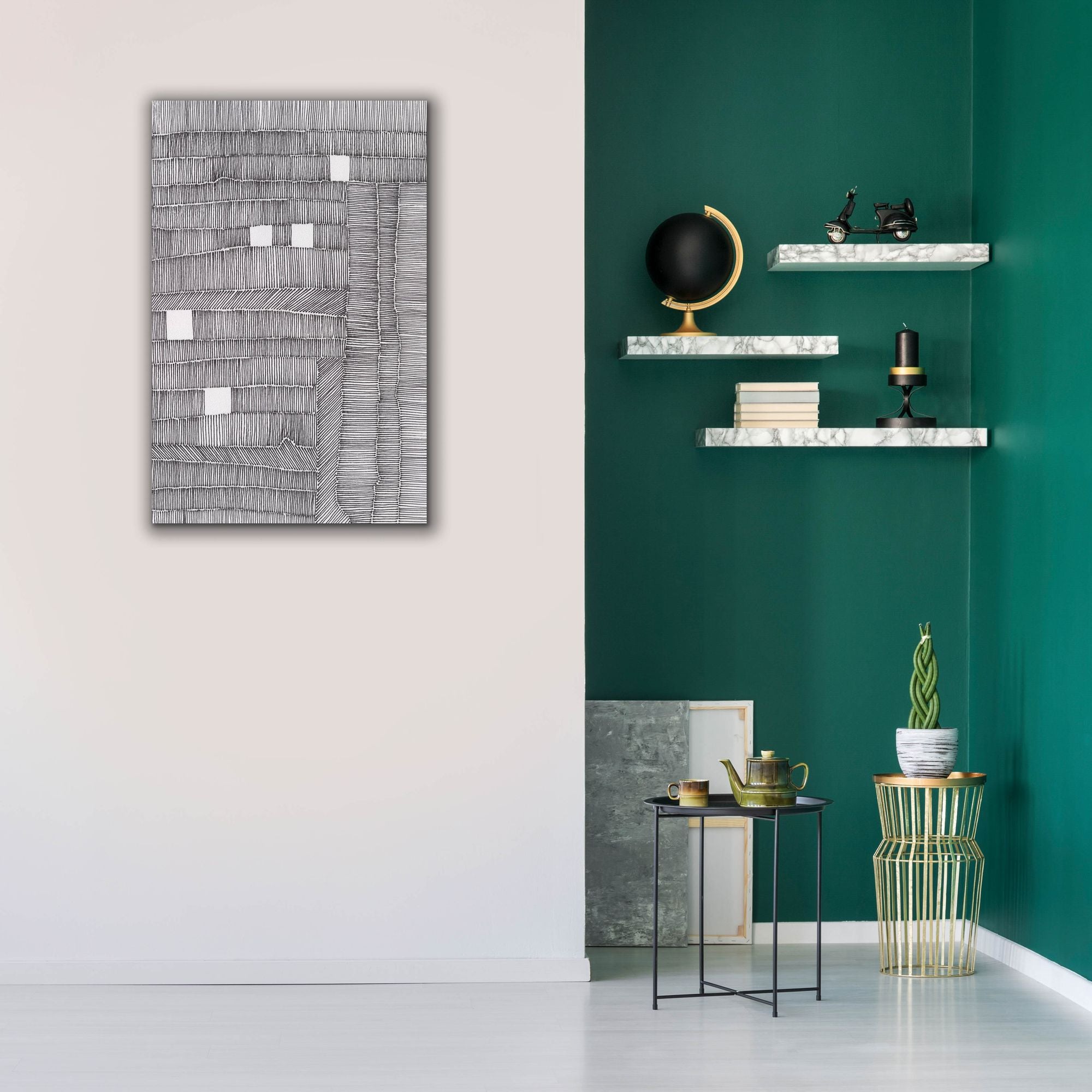 'Tedious II' by Regina Moore, Canvas Wall Art,26x40