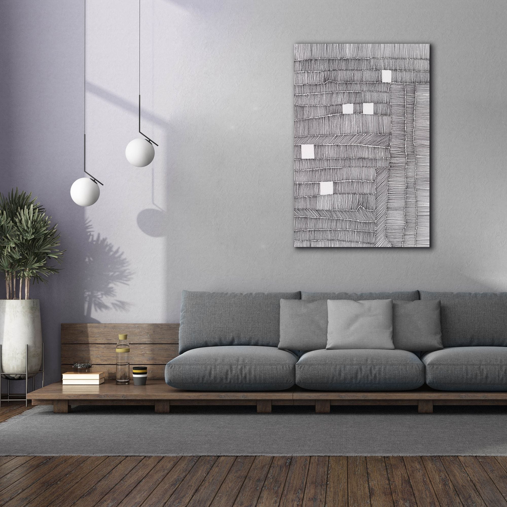 'Tedious II' by Regina Moore, Canvas Wall Art,40x60