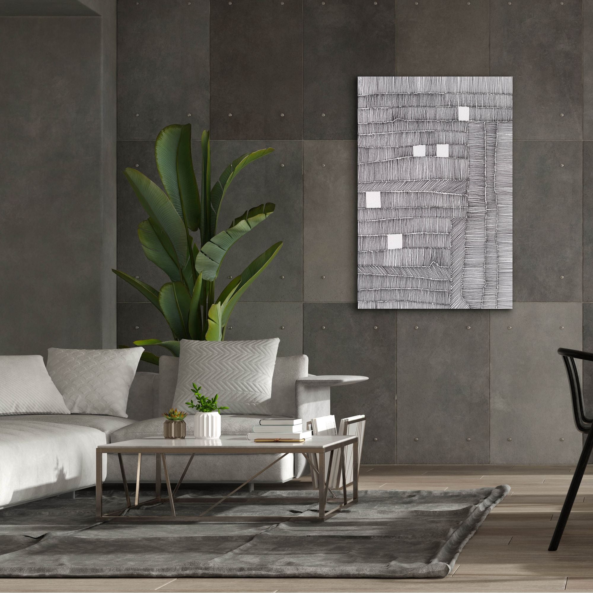 'Tedious II' by Regina Moore, Canvas Wall Art,40x60