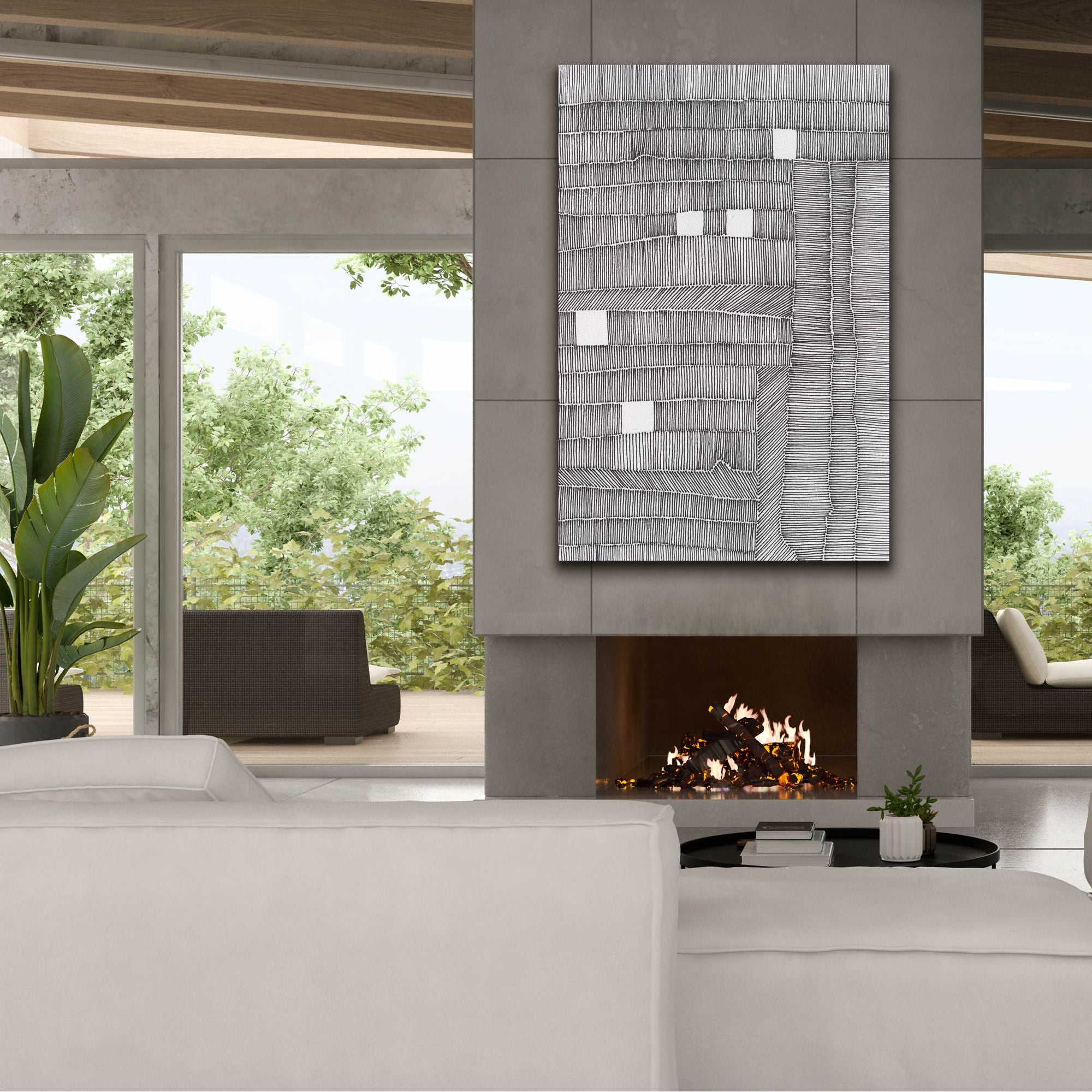 'Tedious II' by Regina Moore, Canvas Wall Art,40x60