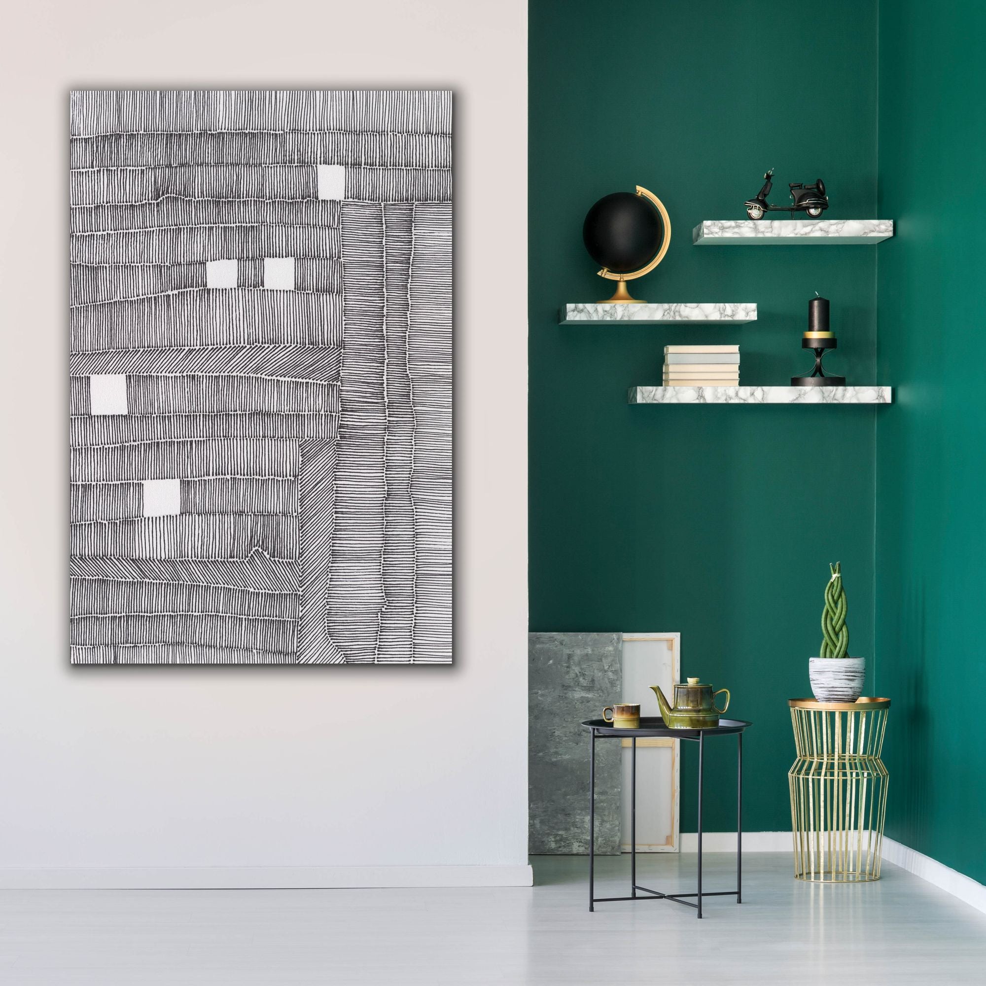 'Tedious II' by Regina Moore, Canvas Wall Art,40x60