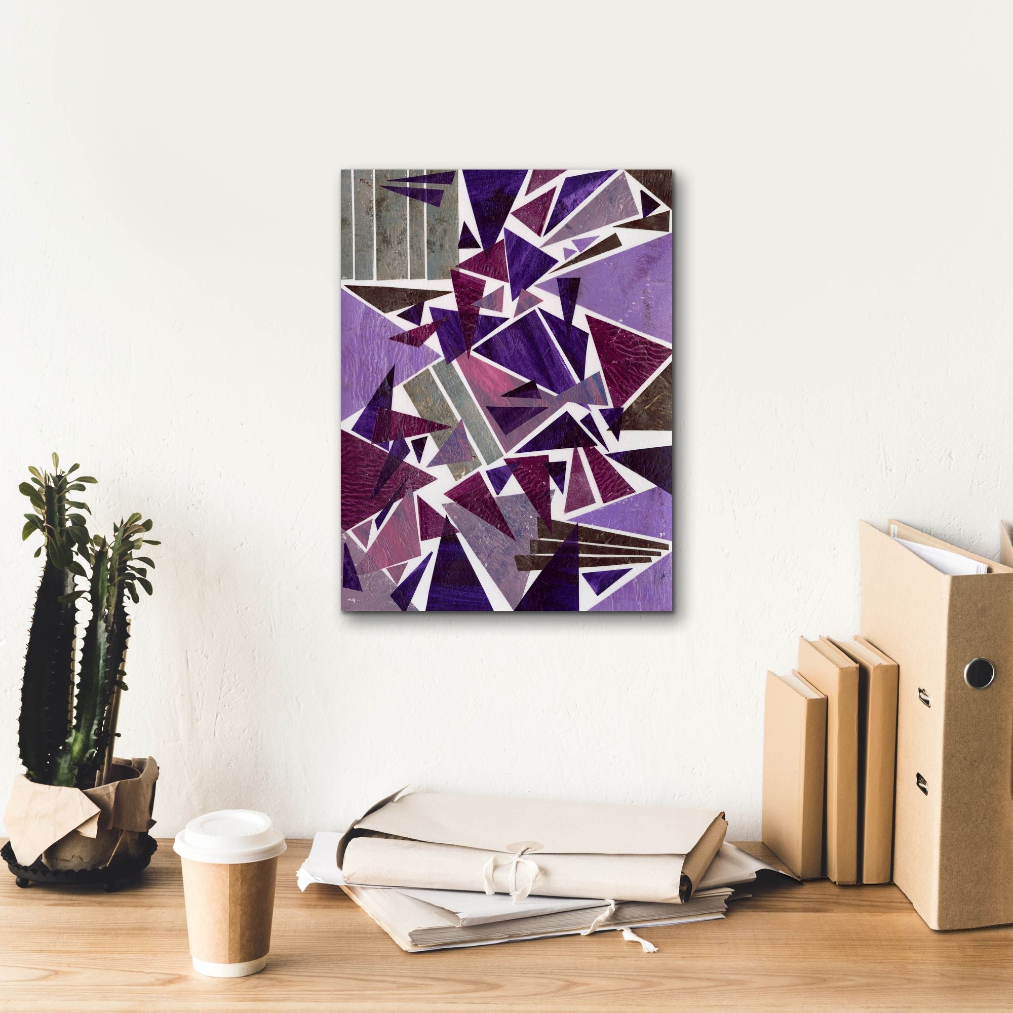 'Purple Dream I' by Regina Moore, Canvas Wall Art,12 x 16