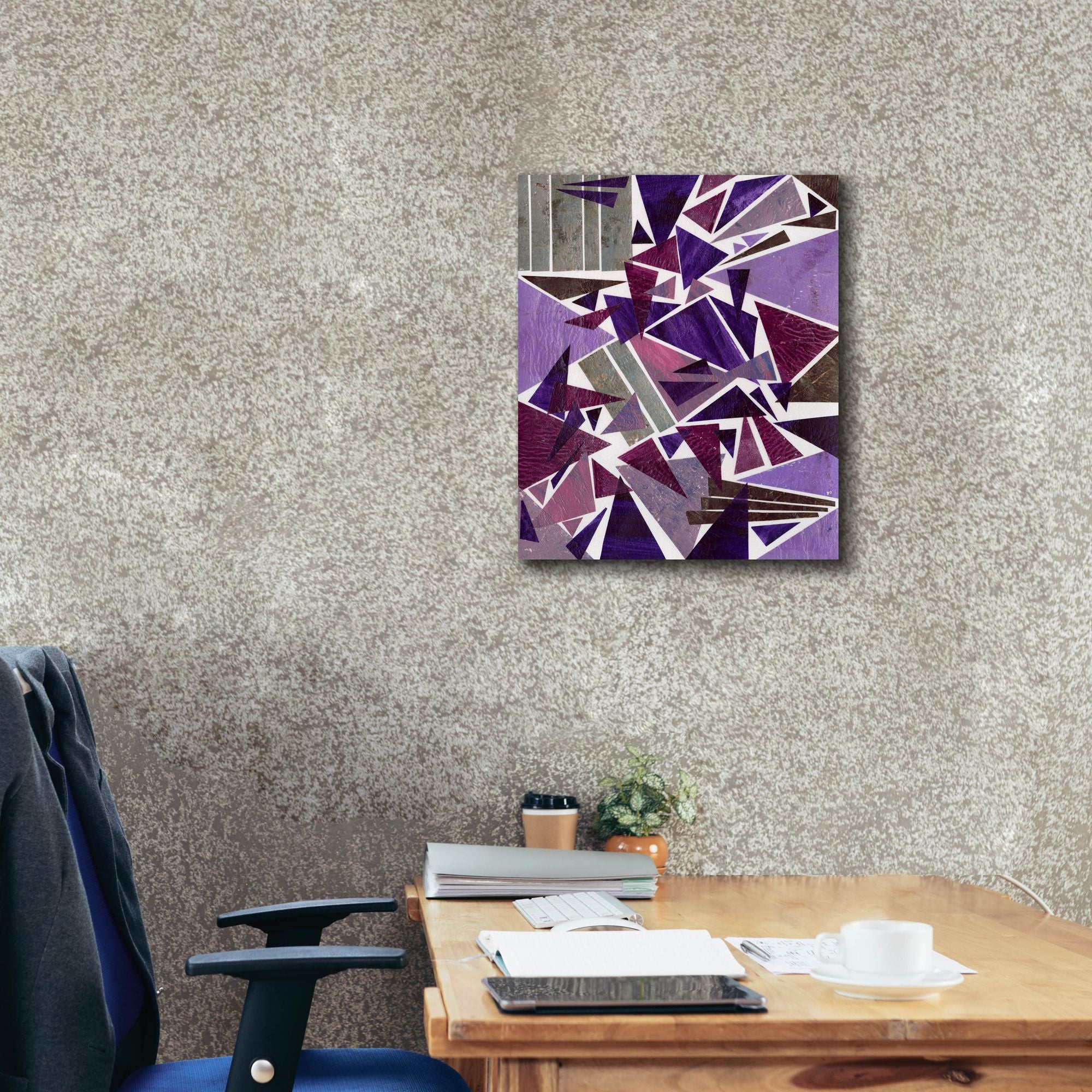 'Purple Dream I' by Regina Moore, Canvas Wall Art,20 x 24