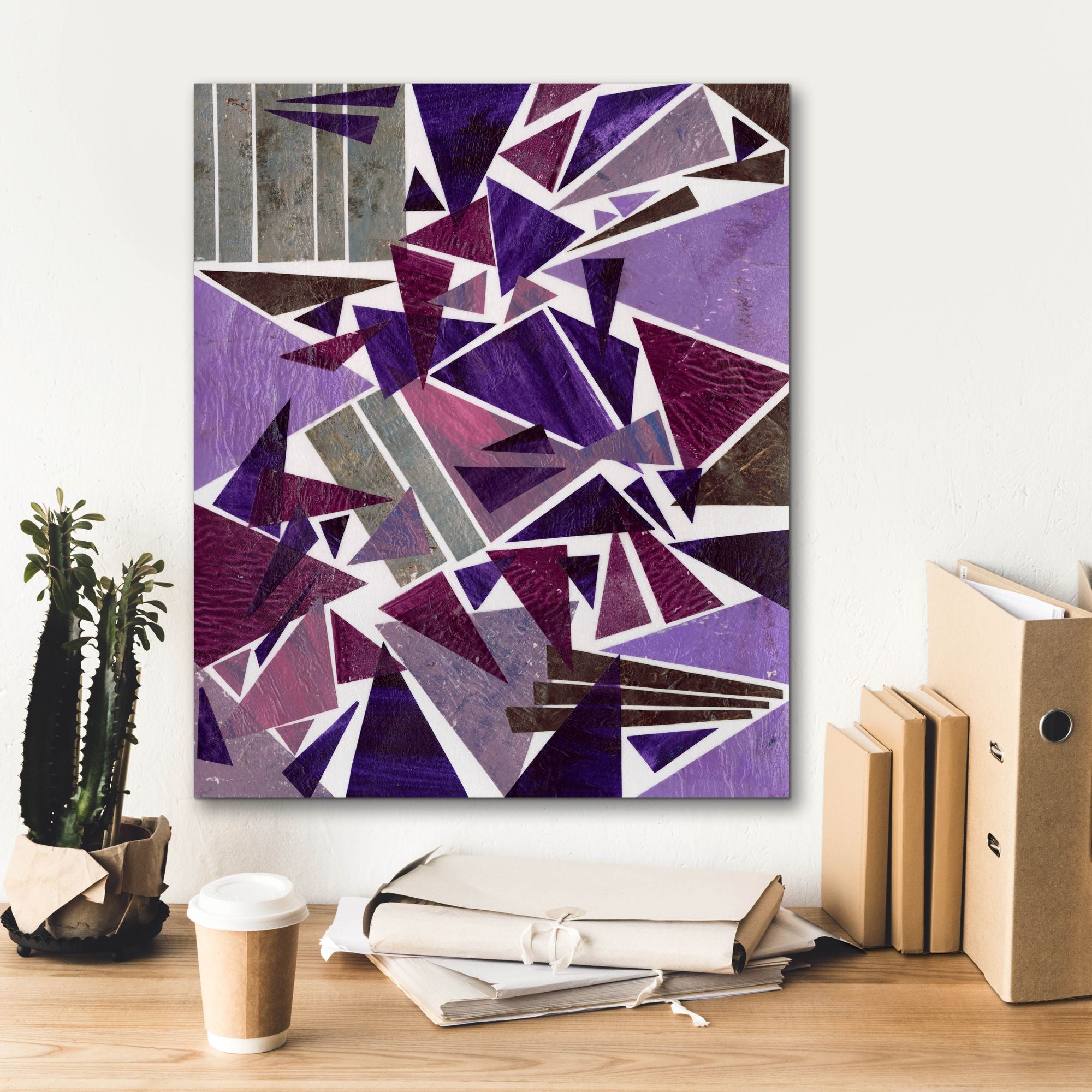 'Purple Dream I' by Regina Moore, Canvas Wall Art,20 x 24