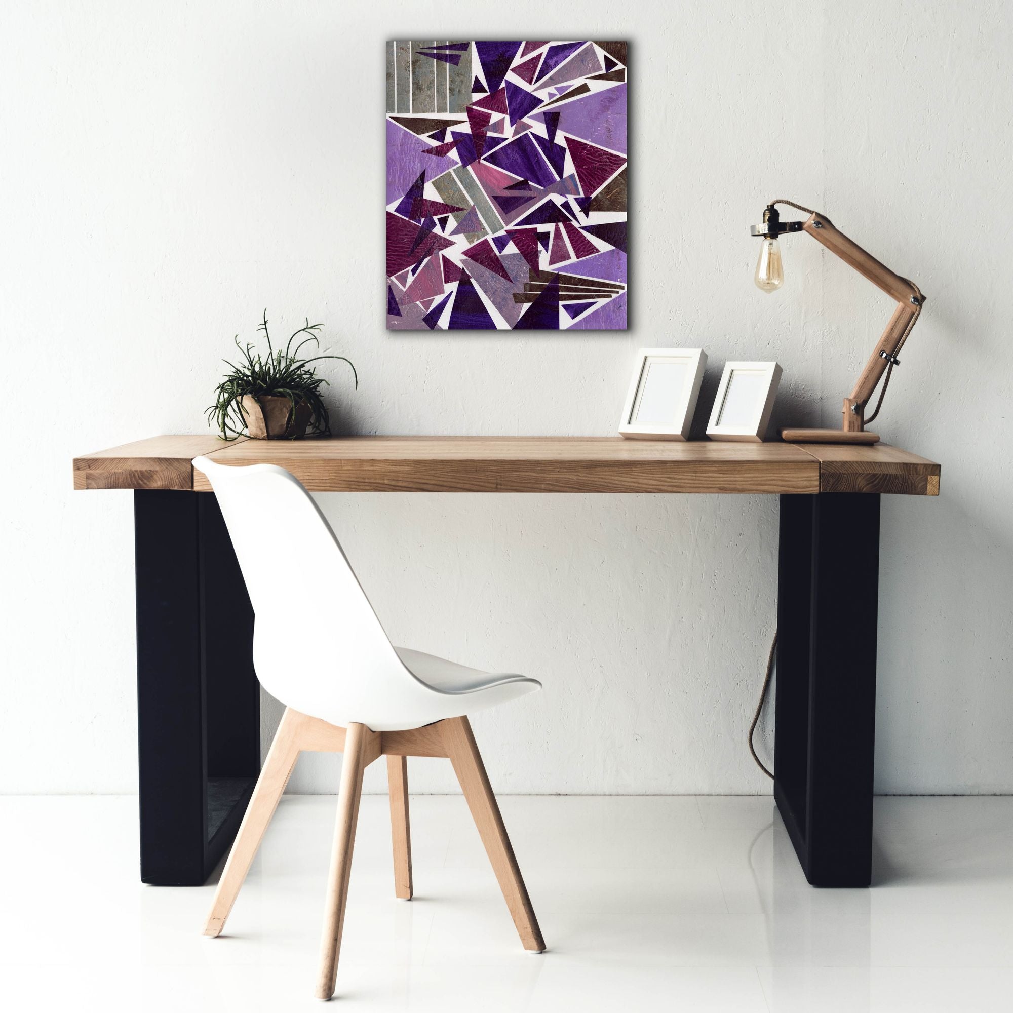 'Purple Dream I' by Regina Moore, Canvas Wall Art,20 x 24