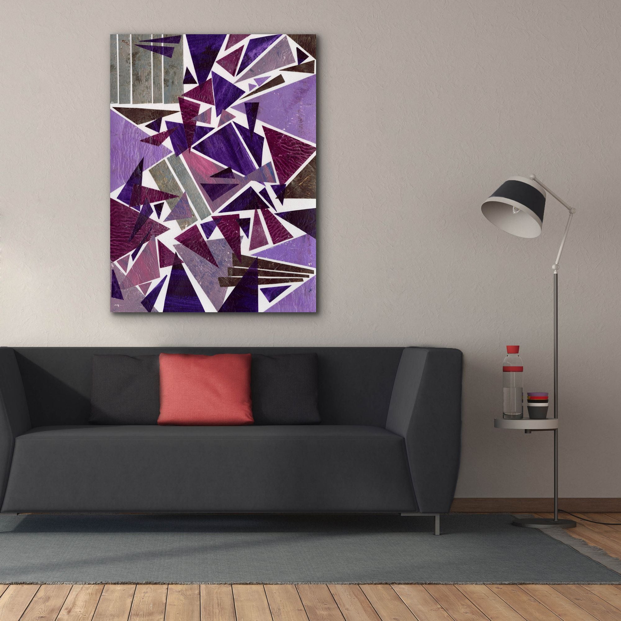 'Purple Dream I' by Regina Moore, Canvas Wall Art,40x54