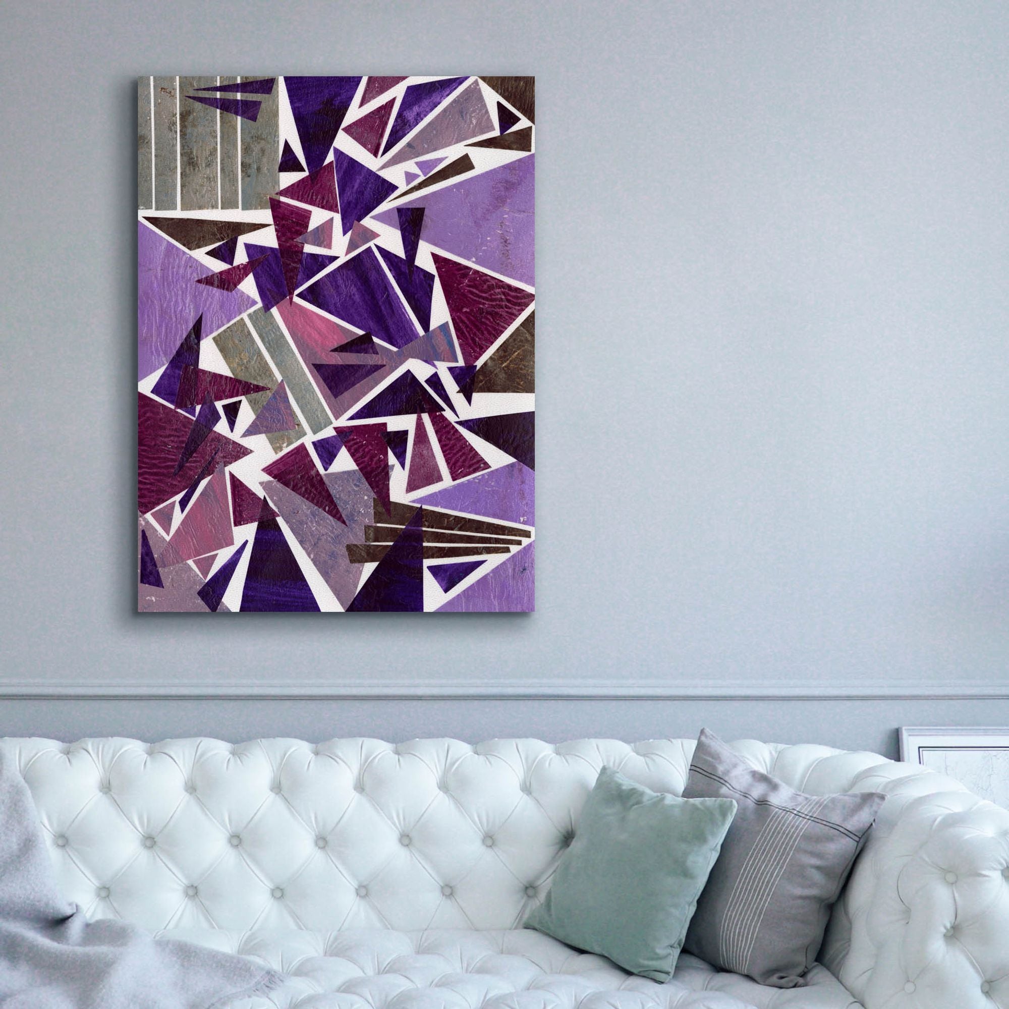 'Purple Dream I' by Regina Moore, Canvas Wall Art,40x54