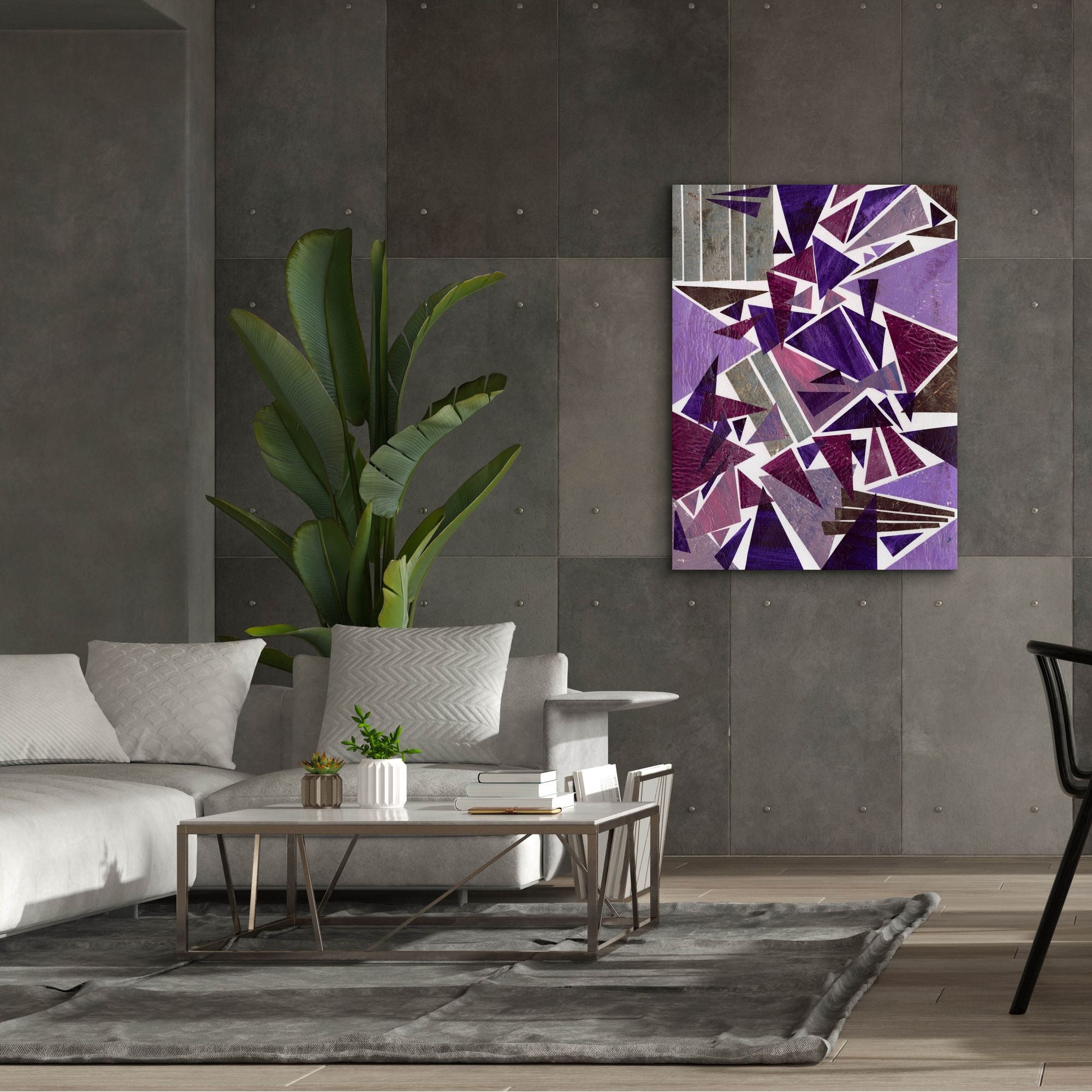 'Purple Dream I' by Regina Moore, Canvas Wall Art,40x54