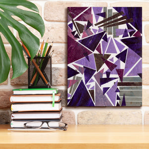'Purple Dream II' by Regina Moore, Canvas Wall Art,12 x 16